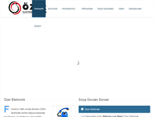 Tablet Screenshot of ozerelektronikbalcova.com